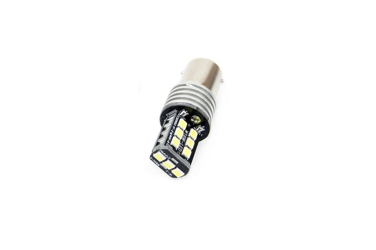 Żarówka postojówka LED CANBUS 15SMD 2835 7,5W 1156 (P21W) White 12V/24V